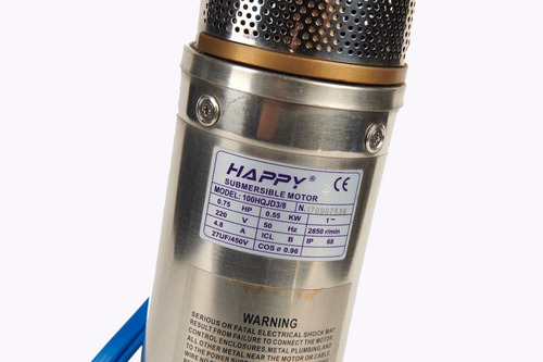 Bomba Sumergible Pozo Profundo 1.5hp 220v Happy