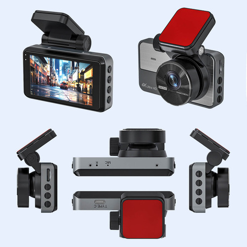 C Dash Cam 4k, Grabación Frontal Hd, Visión Nocturna Y Condu