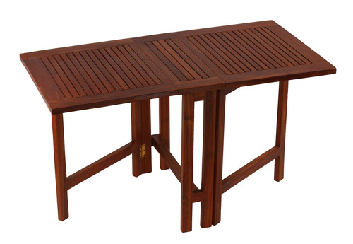 Bare Decor Emery - Mesa De Comedor Plegable Con Doble Hoja Y