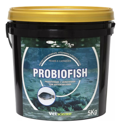 Probiofish 5kg Vet Science - Frete Grátis - Envio Imediato