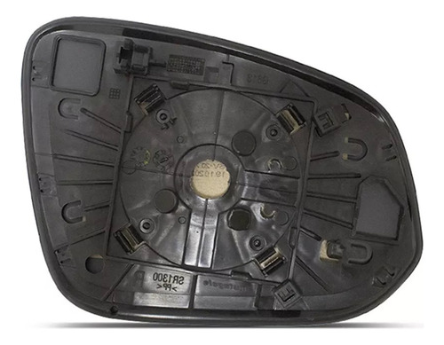 Lente Espelho Retrovisor Hilux 2016 A 2024 Esquerdo Metagal