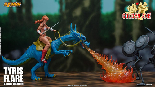 Storm Collectibles Golden Axe Tyris Flare & Blue Dragon 2pck