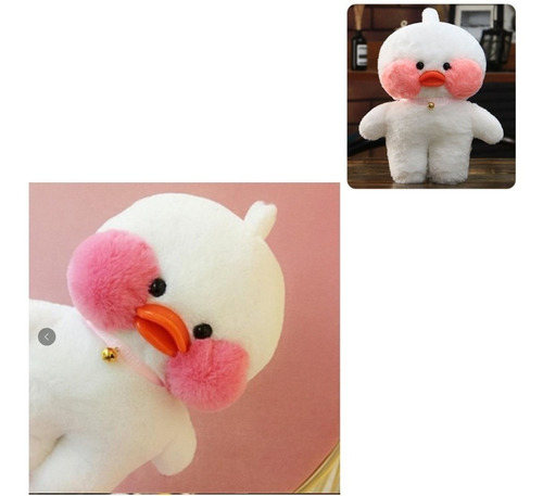 Imagen 4 de 10 de Peluche De Pato Amarillo Lalafanfan Kawaii
