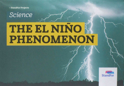 Standfor Bilingual: Level 3 - V23 - The El Nino, De Obra Coletiva. Didáticos Editorial Standfor, Tapa Mole, Edición Livro De Atividades En Português, 20