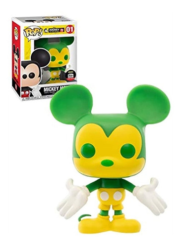Funko Pop! Disney Mickey Mouse (exclusivo) Verde Y Amarillo
