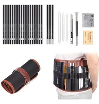 Comprar Kit De Lápices De Dibujo De 29 Piezas, Suministros De Arte Y