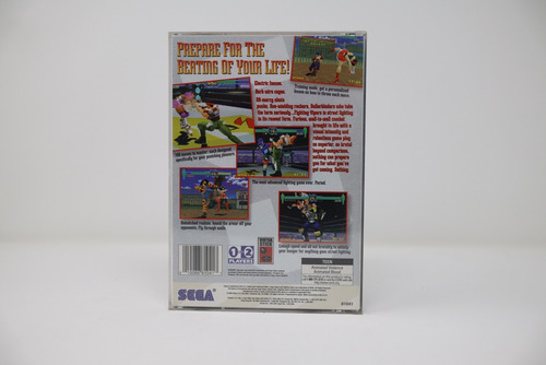 Black Friday! Sega Saturn - Fighting Vipers - Usa - Completo