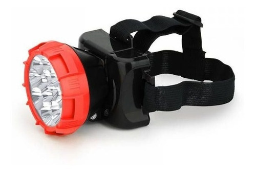 Imagen 3 de 3 de Linterna Minera Recargables Con 15 Potentes Leds Luz Blanca.