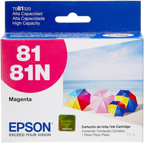 Cartuchos Epson 81n Ama Cyan Mag Original T50 R270 R290