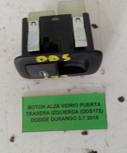 Botón Alza Vidrio Puerta Tras Izq Dodge Durango 3.6 2015