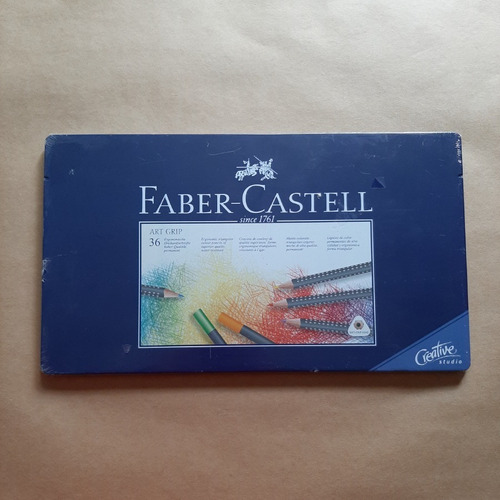 Colores Faber Castell 36 Creyones Cromos Originales Nuevos
