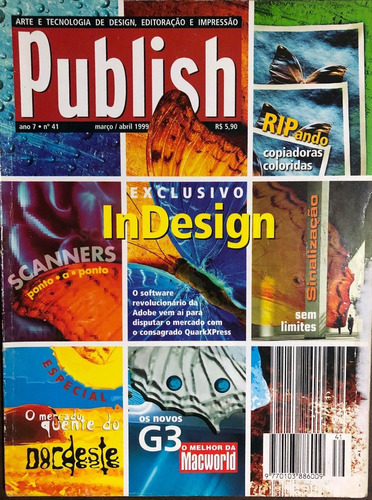 Revista Publish 41 1999 Arte Tecnologia Design Impressão