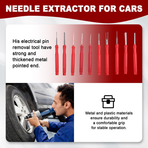 Llave Para Extraer Terminales, 36 Unidades, Extractor De Cla