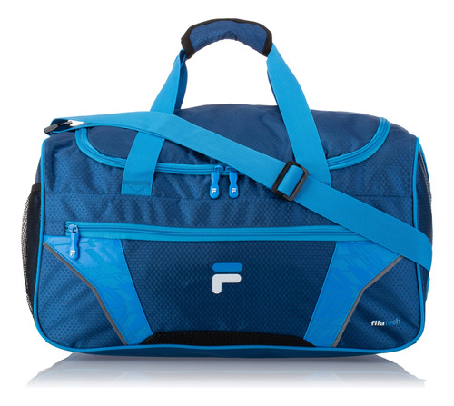 Fila Drone Sm Travel Gym Sport Bolsa De Lona, Azul Marino/a.