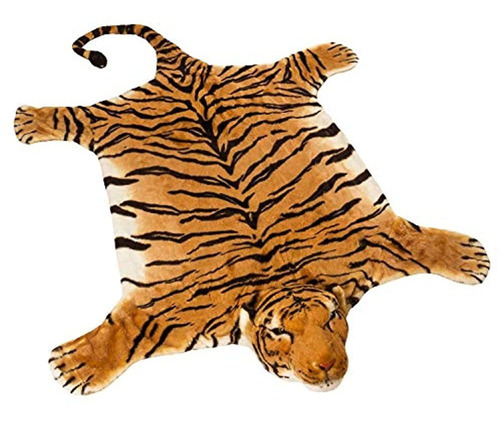 Alfombra Enorme De Tigre Marrón Brubaker 72x42 Pulgadas