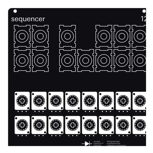 Imagen 3 de 3 de Pocket Operator Modular Pom-12 Secuenciador M-12 Audiotecna