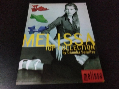 (pf566) Publicidad Melissa * Claudia Schiffer