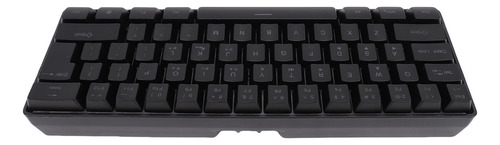 Teclado Sem Fio De 61 Teclas Rgb Retroiluminadas, Recarregáv