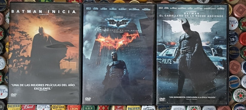 Batman El Caballero De La Noche - Trilogía En Dvd - Nolan (Usado)
