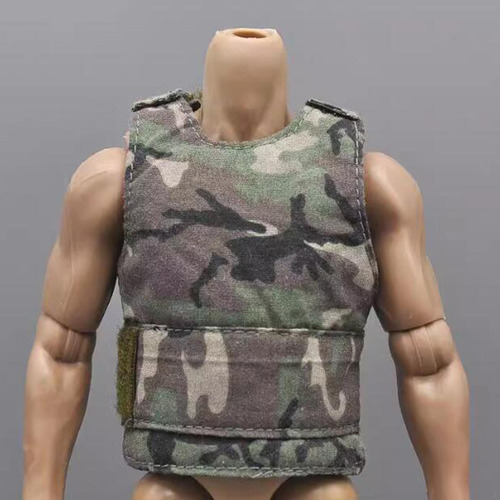 Chaleco De Figura Masculina A Escala 1/6, Ropa De Figura De