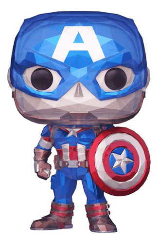 Figura de acción  Capitán América de Funko Marvel