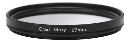 Filtro De Lente Gris De 67 Mm Para Cámara Junestar, Color Gr