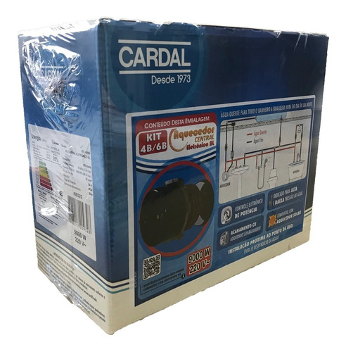 Aquecedor Cardal Central Eletronico Ki032/2 9000w Original