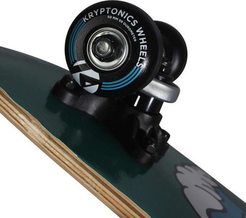 Kryptonics Locker Board Monopatín Completo De 22 Pulgadas -