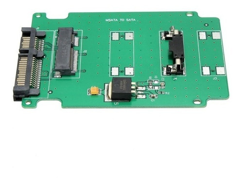 Adaptador Msata A Sata Disco Rigido Ssd A Sata 2.5 Pulgadas