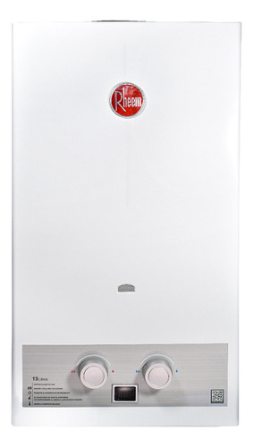 Calentador De Agua 13lt Gas Natural Tiro Natural Rheem