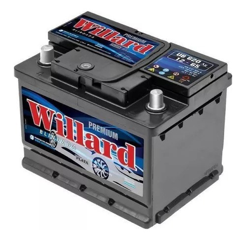 Bateria 12x65 Willard Ub-620 Borne Izquierdo