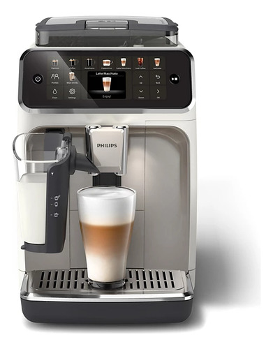 Cafetera Automatica Philips 5500 Lattego Ep5547/90 Blanco