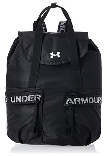 Under Armour Mochila Favorita Para Mujer, Negro (001)/blanco