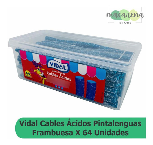 Vidal Cables Acid Frambuesa X64