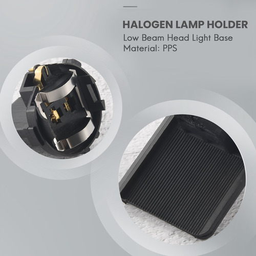 Soporte De Lámpara Halógena Para 6 Mk6 7 Mk7 Tiguan Par