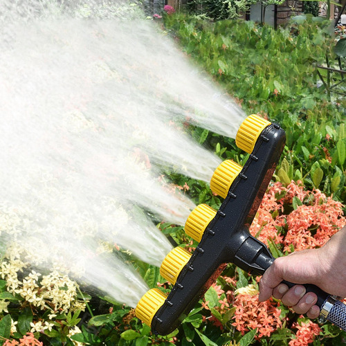 Césped Jardín Riego Agrícola 6 Cabezas De 1,5 Pulgadas