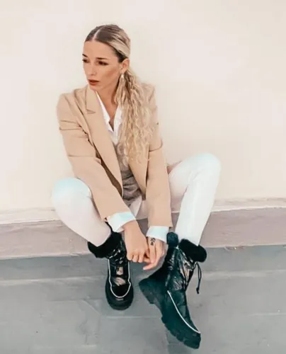 Bota Mujer Ladystork Dulcinea Preski Semi Impermeable Cierre