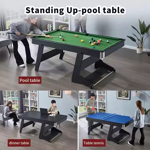 Mesa Multi Jogos De Sinuca E Ping Pong Ahead Dobrável