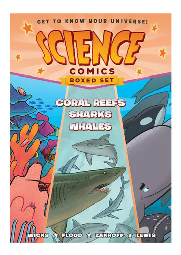 Livro: Conjunto Em Caixa Da Science Comics: Recifes De Coral