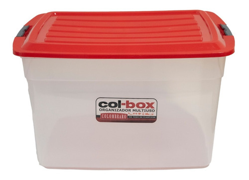 Caja Organizadora Plastica 34 Litros Apilable - Colombraro