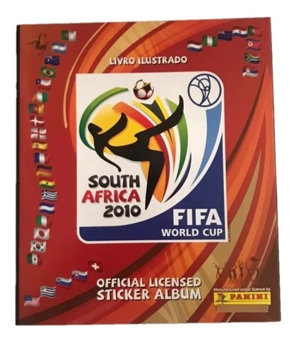 Álbum Copa Do Mundo 2010 - Completo - Figurinhas Coladas