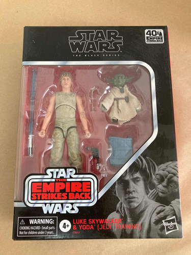 Luke Skywalker Yoda Jedi Training Black Series Star Wars