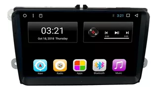 Auto Radio Android 9 Pulgadas Vw Amarok Passat Golf Skoda