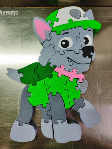 Rompecabezas Paw Patrol En Impresión 3d
