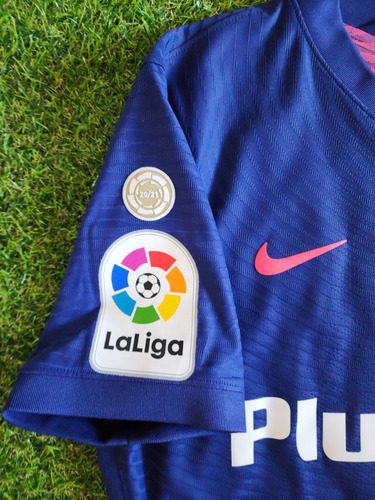 Camiseta Usada En Juego Atletico Madrid Suarez # 9 (Usado)