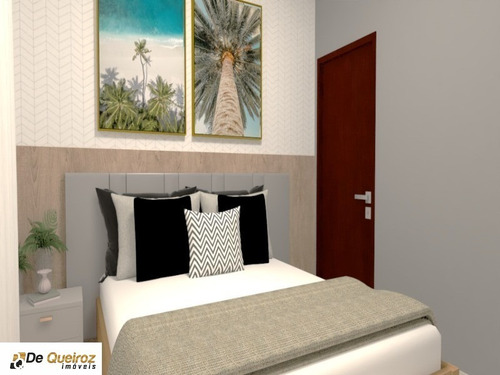 Imagem 16 de 18 de Sobrado Novo Em Mongaguá , Condomínio Fechado, Nossa Senhora De Fátima, Lado Praia , Murado, Rua Calçada, 2 Dormitórios Sendo 2 Suites , Banheiro, Sa - 6286 - 69555891