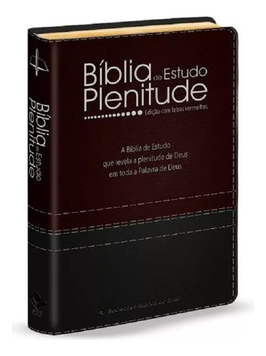 Bíblia Plenitude De Estudo  Palavras Jesus Ver. Frete Grátis