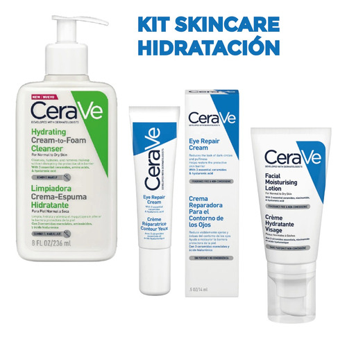 Skincare Limpiador Restaurador Hidratante Facial Cerave