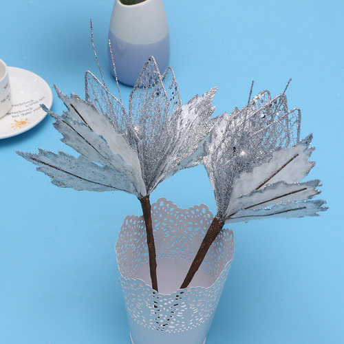 6pcs Christmas Simulation Flower Festival Christmas Tree Pro