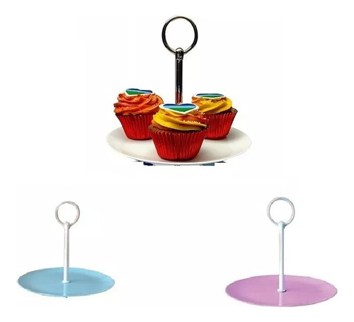 Posa Muffins  Cupcakes Masas Plastico Con Mango Plastico